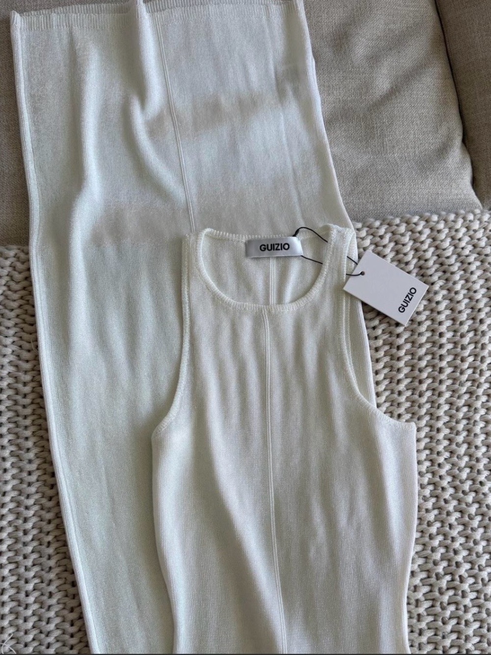 Danielle Guizio Odette Dress Cream
